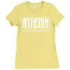 Atheism (A non-prophet organization) Ladies Fitted T-Shirt