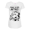 oh my god i am so retro Maternity Scoop Neck T-shirt