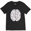 male brain V-Neck Tee