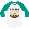 beards turn laziness into awesomeness 3/4 Sleeve Shirt
