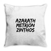 Azarath Metrion Zinthos Throw Pillow