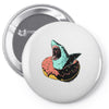 donut shark! Pin-back button