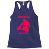 bear has no rules Racerback Tank
