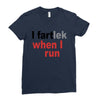 i  fartlek Ladies Fitted T-Shirt