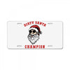 dirty santa champion License Plate