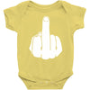 middle finger Baby Onesie