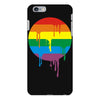 rainbow colored stripes dot running splashes iPhone 6 Plus/6S Plus Case