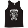 Super Cool Daddy Of A Freaking Awesome Son Tank Top