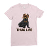 thug life Ladies Fitted T-Shirt