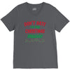 don't hate on my christmas music V-Neck Tee