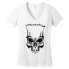 stupid skull Women's V-Neck T-Shirt