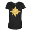 captain marvel 2 Maternity Scoop Neck T-shirt