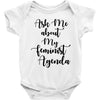 Women, love, Rights, Feminism, Feminist, Female, Funny, Woman, Girl Po Baby Bodysuit