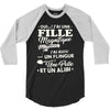 j ai une fille magnifique 3/4 Sleeve Shirt