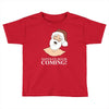 santa is coming Toddler T-shirt