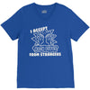 i accept high fives from strangers V-Neck Tee