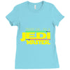 Trust Me , I'm A Jedi Master Ladies Fitted T-Shirt