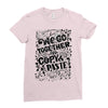 we go together Ladies Fitted T-Shirt