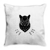 black panther Throw Pillow