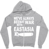 war with east asia Zipper Hoodie