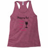 wine shopping Racerback Tank