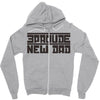 proud new dad Zipper Hoodie
