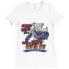ride free Ladies Fitted T-Shirt