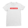 team khabib hypebeast Ladies Fitted T-Shirt