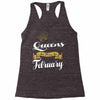 queens are born in february Racerback Tank