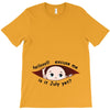 July Peeking Out Baby Boy T-Shirt