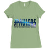 jake paulers cool lights Ladies Fitted T-Shirt