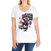music characters Ladies Curvy T-Shirt