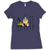 sumo pile driver Ladies Fitted T-Shirt