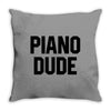 Piano Dude Throw Pillow