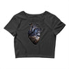 galaxy heart Crop Top