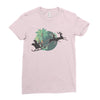 tropical santa Ladies Fitted T-Shirt
