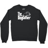 the dogfather   boxer Crewneck Sweatshirt