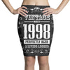 vintage made in 1998 perfectly aged a living legend Pencil Skirts