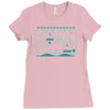 damn gina Ladies Fitted T-Shirt