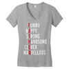 meanings of father Women's V-Neck T-Shirt
