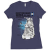 doctor who haynes manual critical dalek Ladies Fitted T-Shirt