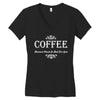 coffee Women's V-Neck T-Shirt