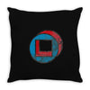 square in circle Throw Pillow