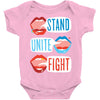 Women's March Stand Unite Fight Baby Onesie