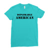 deplorable american Ladies Fitted T-Shirt