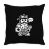 hustle Throw Pillow