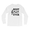 Best Dad Ever Funny Music Note Long Sleeve Shirts