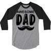 awsome dad 3/4 Sleeve Shirt