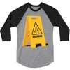 caution bananas 3/4 Sleeve Shirt