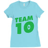 team 10 Ladies Fitted T-Shirt